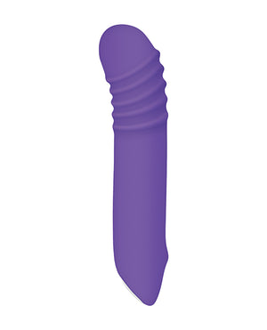 Evolved The G-rave Light Up Vibrator - Purple