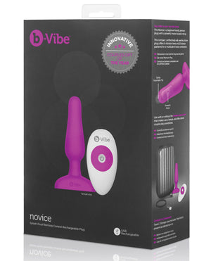 B-vibe Remote Novice Plug