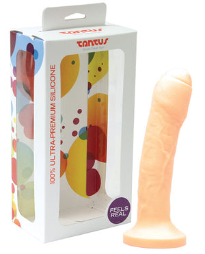 Tantus 6.4" Uncut #2 Dildo Dual Density - Cream