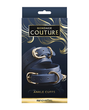 Bondage Couture Ankle Cuff - Blue