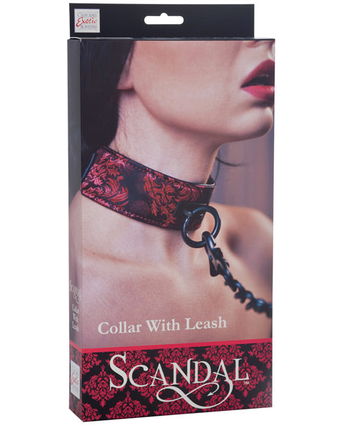 Scandal Collar W/leash