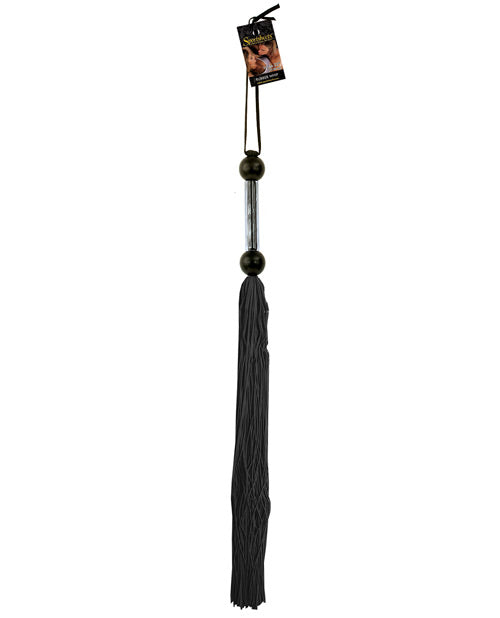 Sportsheets Large Rubber Whip - Black