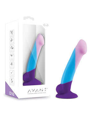 Blush Avant D16 Silicone Dildo - Purple Haze