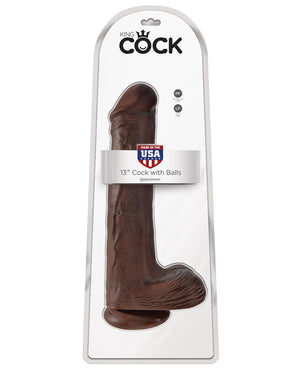 "King Cock 13"" Cock W/balls"