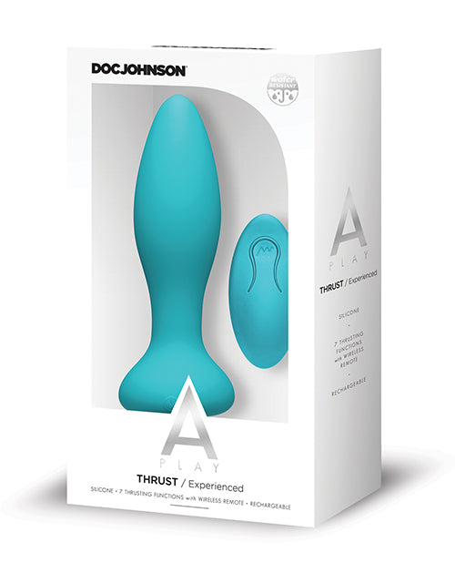 Doc Johnson Premium Silicone Vibrating Anal Plug W/remote