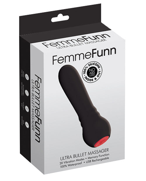 Femme Funn Ultra Bullet Massager - Eldorado Exclusive Black