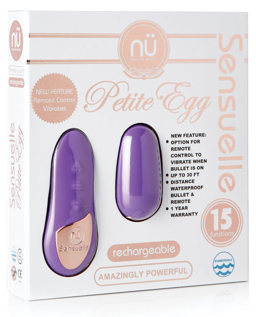 Sensuelle Remote Control Petite Egg - 15 Function