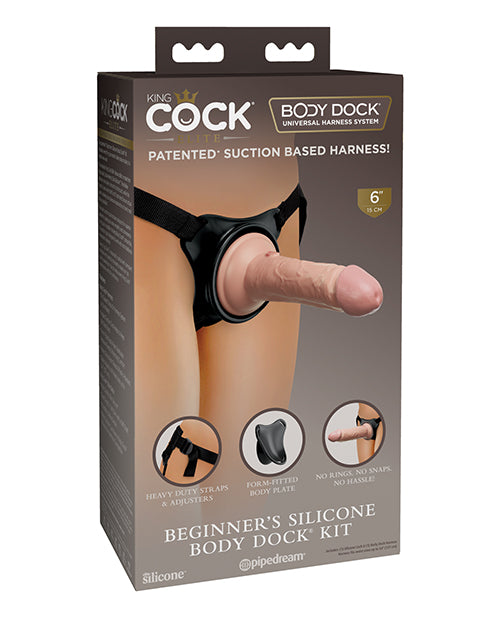 King Cock Elite Beginner's Silicone Body Dock Kit