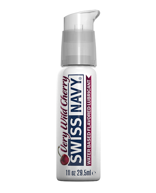 Swiss Navy Very Wild Cherry Flavored Lubricant - 1 Oz