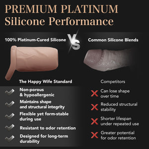 Pleasure Sleeves Slim - Open-Ended Penis Sleeves - 25% Increase Core M Girth Enhancer