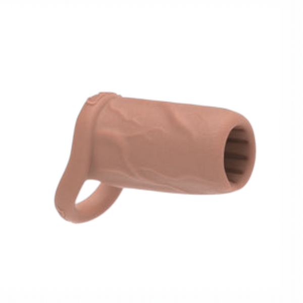 Pleasure Sleeves Slim - Open-Ended Penis Sleeves - 25% Girth Increase - 4 Inch (Medium)