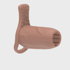 Pleasure Sleeves - 50% Increase Penis Sleeve W/Grind Pad - Clit Stimulator - Large Girth Enhancer