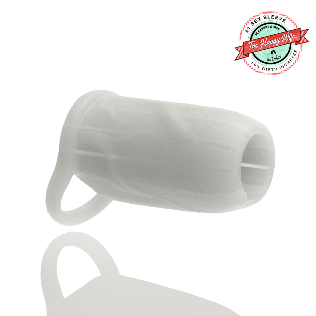 Pleasure Sleeves - 50% Increase Penis Sleeve - Medium Girth Enhancer
